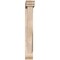 Ekena Millwork Traditional Traditional Smooth Bracket w/ Offset Brace, Douglas Fir, 5 1/2"W x 28"D x 40"H BKT0604X28X40TRA01SDF - alternate 4